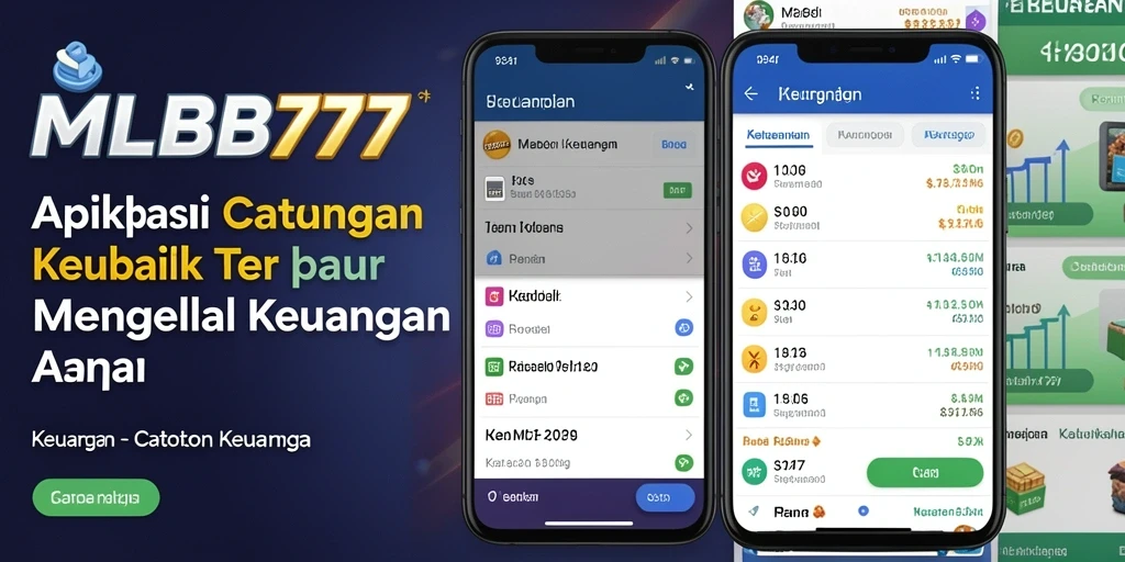 Tampilan antarmuka aplikasi MLBB777 untuk catatan keuangan.